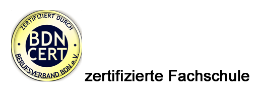 BDN zertifizierte Fachschule